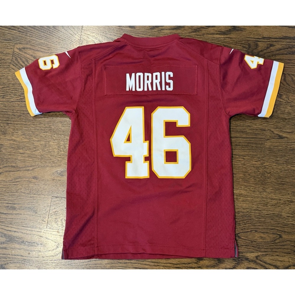 Nike Morris Retro Jersey Redskins Commanders Youth Medium NFL Football